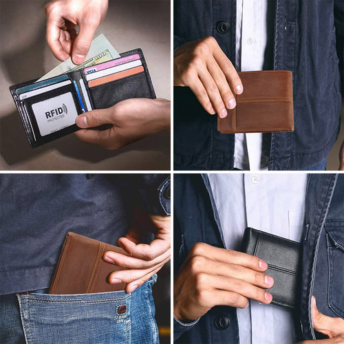 Carteras Para Caballero, Cartera Para Hombre,13 Titulares