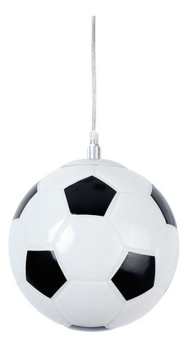 Pendente Lustre Hércules Bola De Futebol Para Led