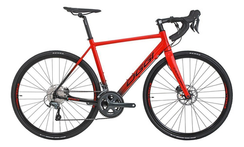 Bicicleta Oggi Stimolla Tiagra Vermelho Cor Preto Tamanho Do Quadro Xs