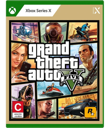 Imagen 1 de 6 de Grand Theft Auto V Nueva Generación - Xbox Series X