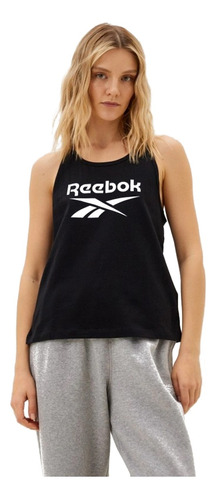 Tank Reebok Deportiva Identity Big Logo Para Mujer
