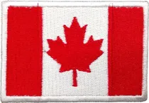 Comprar Parche Bordado Canada, Banderas Países (banderas Mundo)