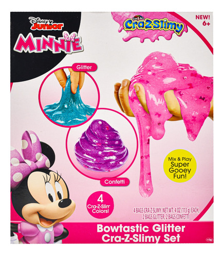 Disney Junior Minnie Slime Cra Z Slimy Set 113g Cra Z Art