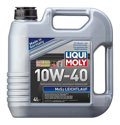 Aceite Semisintetico Liqui Moly Mos2 10w40 4 Litros