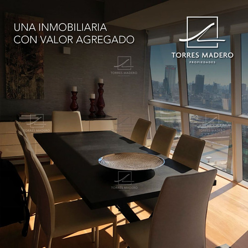 En Venta - Le Parc Puerto Madero 2 Dormitorios Piso Alto En Torre Rio, Con Cochera !