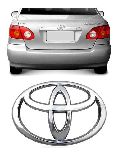 Emblema Insignia Logo Toyota Corolla 2003 Tapa De Valija