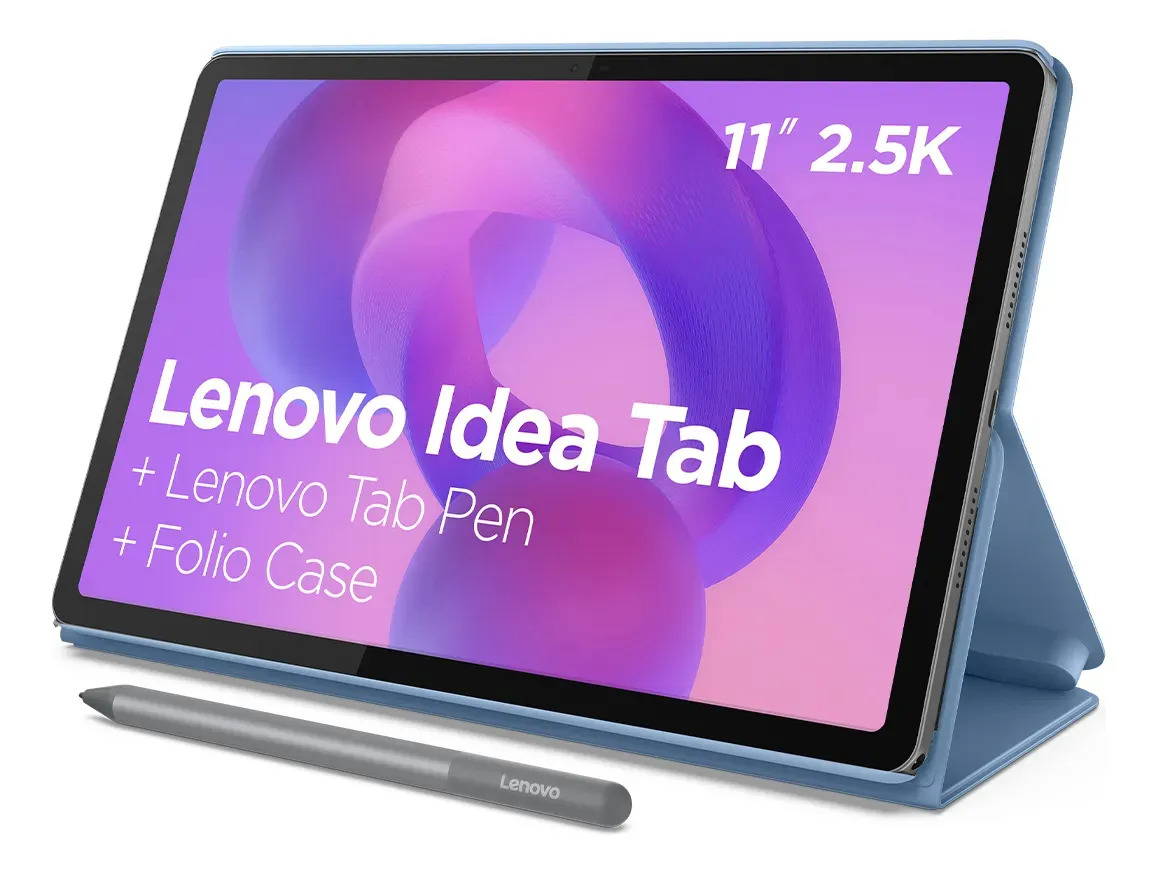 Tablet Lenovo Ideatab 4gb 128gb Wifi Com Caneta E Case Azul