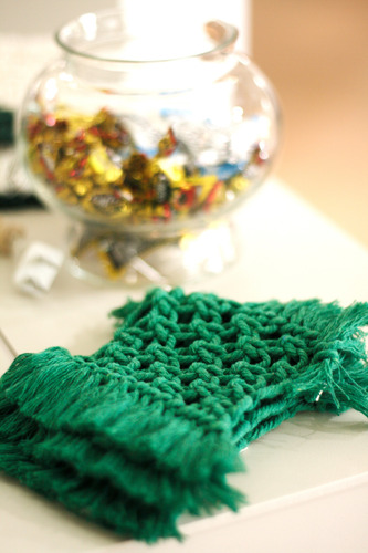 Individuales Y Posavasos Tejidos A Mano En Macrame
