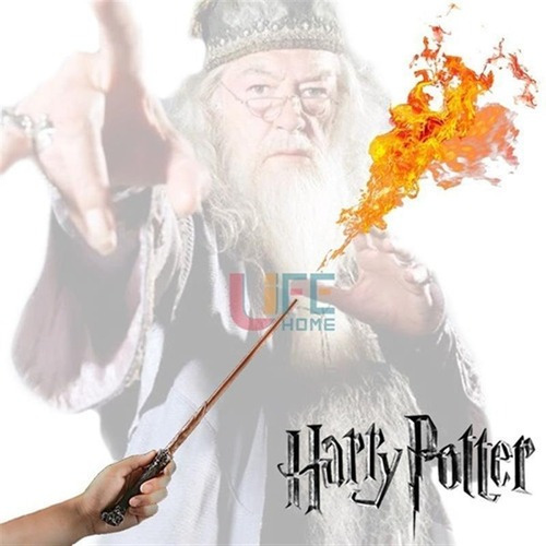 Serie Harry Potter Varita Que Respira Fuego Con Encanto