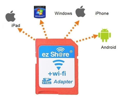 Kit Micro Sd 16gb Wi-fi Ez-share Sim Toshiba Flashair 80mb