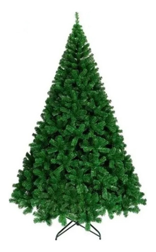 Árvore De Natal Pinheiro Verde Luxo 2,40m 1242 Galhos A0724h