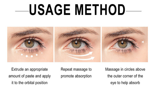 Crema Antiarrugas Para Ojos, Hidratante, Aclara Las Ojeras
