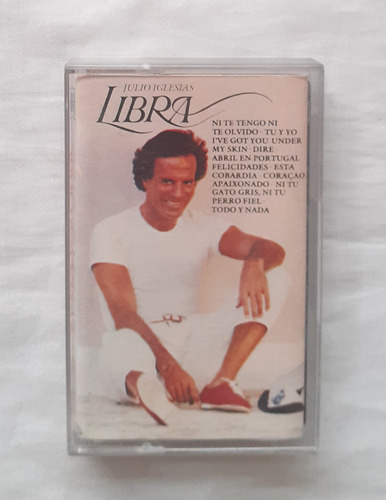 Julio Iglesias Libra Cassette Original Cancionero Oferta 