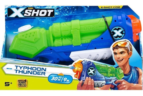 Imagen 1 de 9 de Pistola De Agua X-shot Typhoon Thunder 9m 01228 Edu