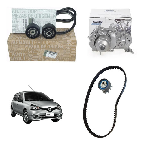 Kit Distribución Bomba Agua Renault Clio 2 1.2 16v D4f Orig