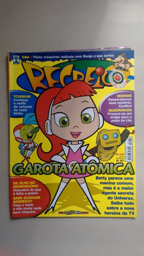 Revista Recreio 261 Garota Atômica Jogos Brincadeiras 732d
