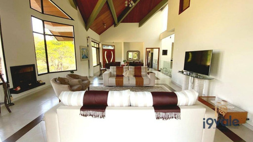 Casa De Campo Em Meio A Natureza Com 3 Suítes, À Venda, 500 M²-condomínio Recanto Santa Barbara - Jambeiro/sp - Ca2041