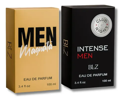 Kit 02 Perfumes Masculinos Magnata Men E Intense Men 100ml