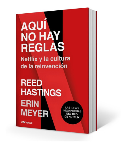 Libro Aqui No Hay Reglas - Reed Hastings Y Erin Meyer - Netf