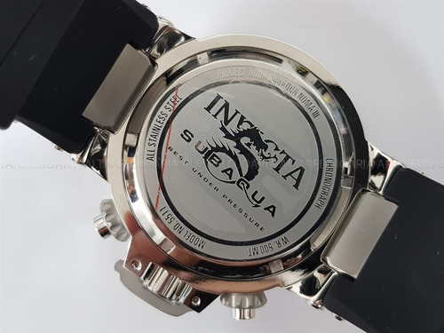 Relógio Invicta Subaqua 5511 Suíço Cronógrafo Calendário