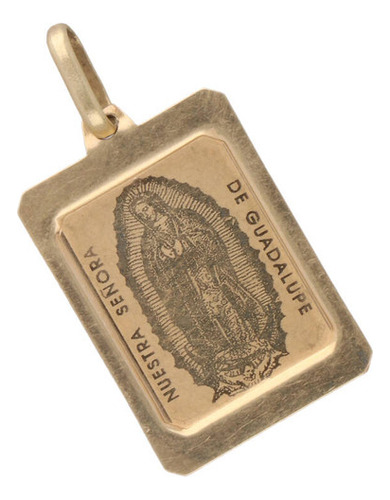 Medalla De 14k Oro Amarillo, 1.4 Gramos