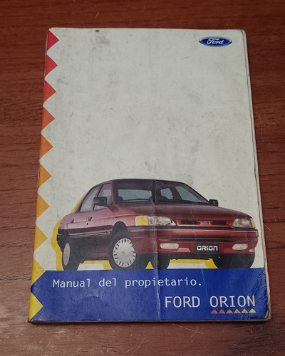 Manual Del Propietario Ford Orion