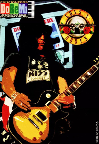 Cancionero Guns N' Roses Para Guitarra Teclado Big Bang Rock