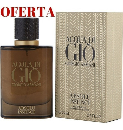 Perfume Acqua Di Gio Absolu Instinct Original Edp 40ml 