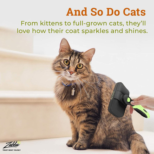 The Pet Portal Cat And Dog Brush For Shedding - Slicker B