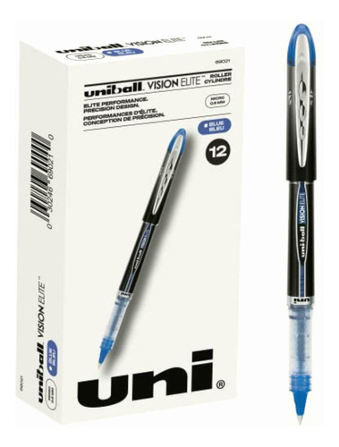 Uni-ball Vision Elite Stick Micro Point Rollerball Pens,