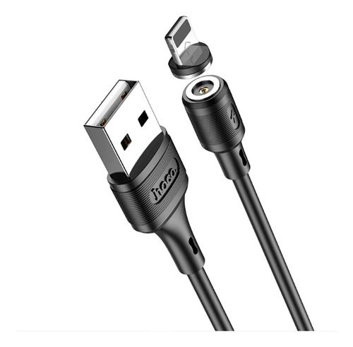 Cable Magnético Usb Hoco X52 Carga Rápida Para Iph De 1m Color Negro