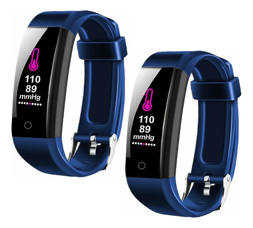 Reloj Deportivo Inteligente Con 2 Pulseras Saludables Para C