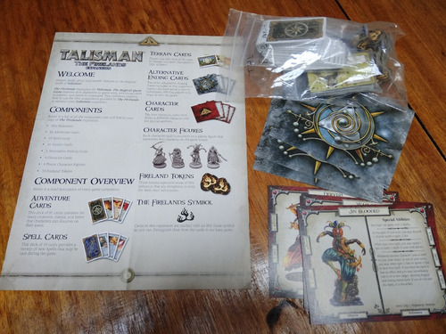 The Firelands (sin Caja) / Expansion Juego De Mesa Talisman 