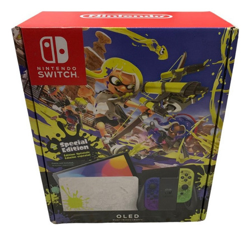 Consola Nintendo Switch Oled Edición Splatoon