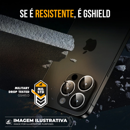 Protetor De Lente Para iPhone 11 12 13 14 15 16 - Survivor Cor iPhone 14 Pro Max
