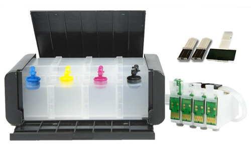 Bulk Ink Para Epson Tx115 Tx105 T24 T23 - Luxo - Sem Tinta