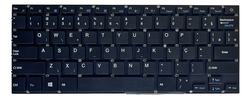 Teclado Para Notebook Multilaser Legacy Pc101 Abnt2