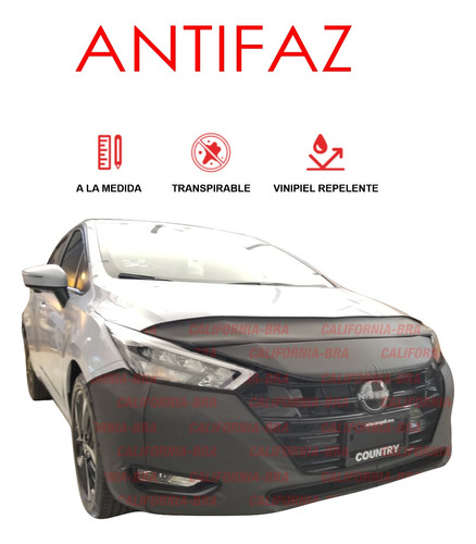 Antifaz Protector California Estandar Nissan Versa 2023 2024