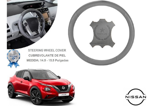 Funda Cubrevolante Gris Piel Nissan Juke 2024