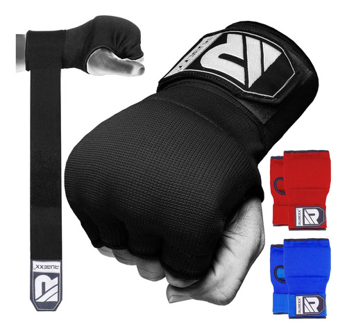 Rubexx Guantes De Boxeo Sin Cordones Acolchados De Gel Grue.