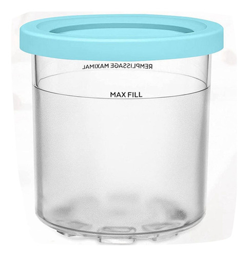 Envases De Helado Con Tapa Para Ninja Creami Pints Nc301