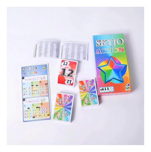 Juego De Mesa Skyjo Action, Juego De Cartas Skyjo Action Fun
