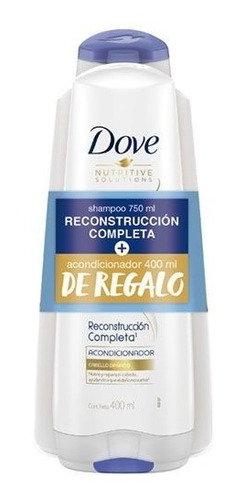 Pack Dove Reconstruccion Completa Shampoo 750 Ml + Aco 400ml