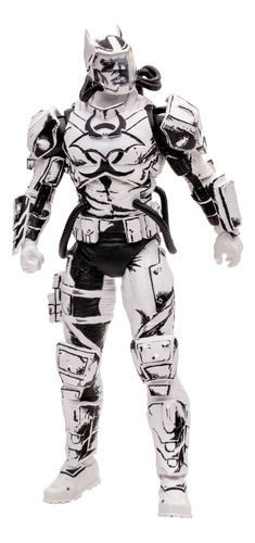 Mcfarlane Figura 7 Batman Hazmat Suit (line Art) Gold Label (Reacondicionado)