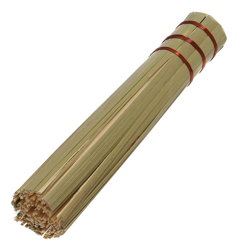  Escova Wok De Bambu Tikusan Com Bobina De Cobre Para Panela