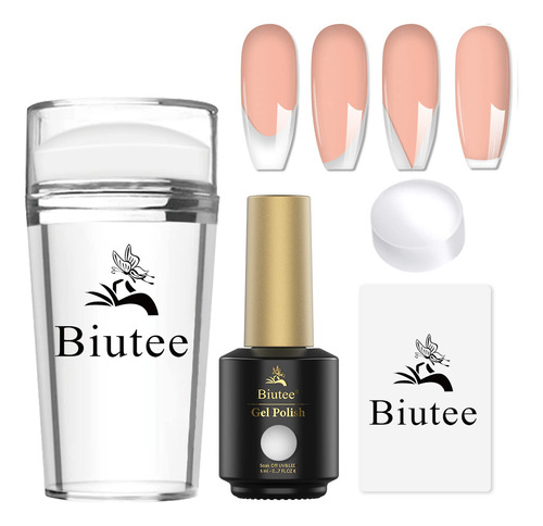 Biutee Kit De Sello De Uñas, Herramienta De Uñas De Punta Fr