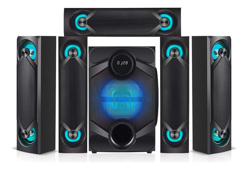 Nyne Nht5.1rgb Sistema De Audio Para El Hogar Con Sonido Env