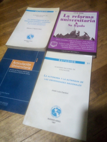 La Transformacion De La Educacion Superior Argentina