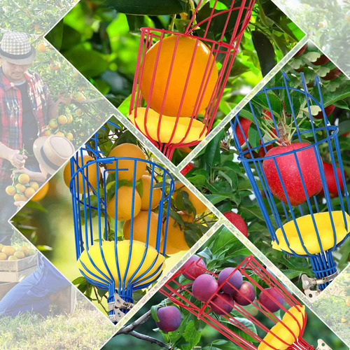 Herramienta Recolección Frutas Marca Modelo 2 Piezas 98 Pulg
