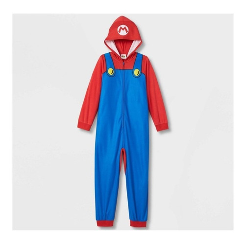Pijama Disfraz Niños Nintendo Super Mario Talla 6 Importada
